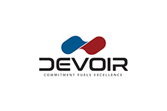Logo Design for Devoir Solutions – Future-Ready Identity for Tech Brand